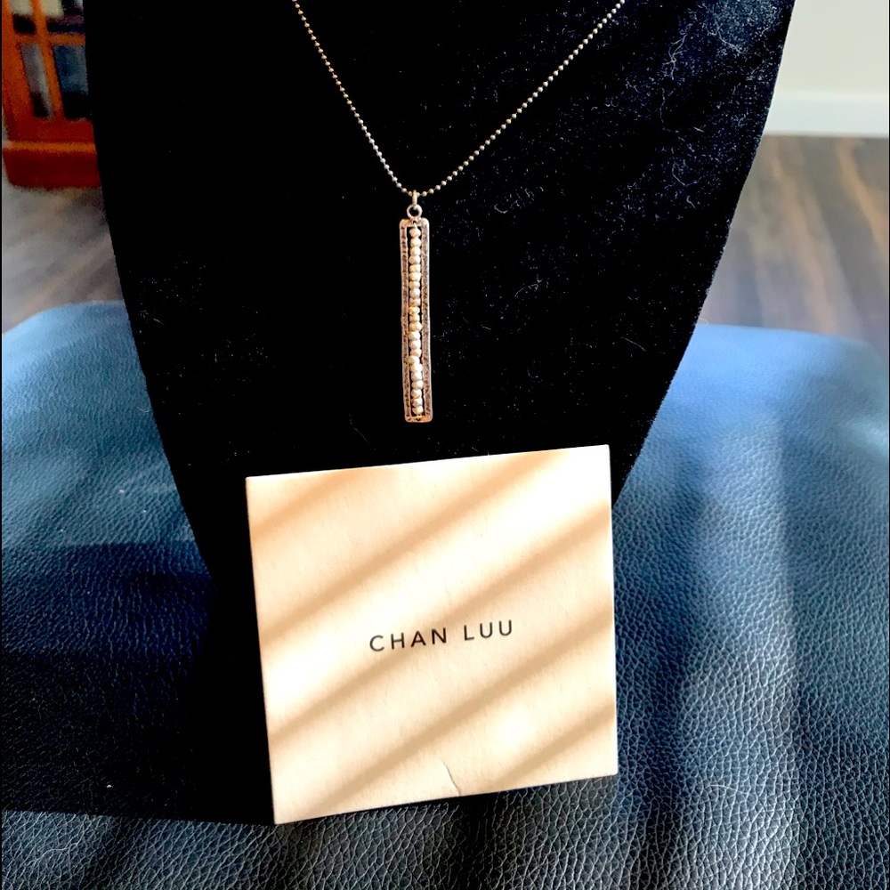 Chan Luu Silver Nugget Necklace